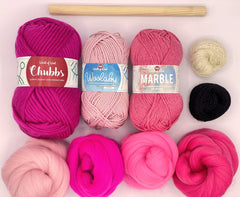 Pink Pick'N'Mix Weaver's Collection | Weaving Kit