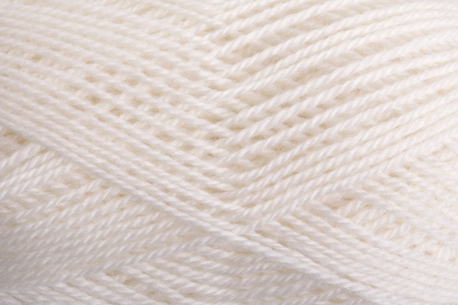 100 Ashford DK Yarn Pure White