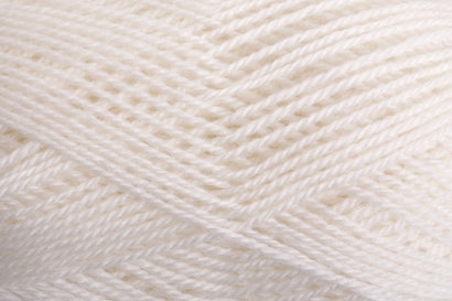 100 Ashford DK Yarn Pure White