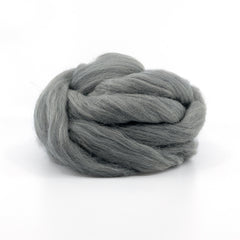 Gray Corriedale Top - 4 oz