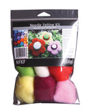 Needle Felting Kit - Flowers