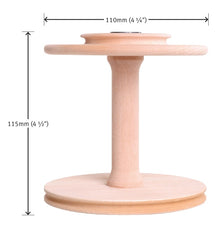 Jumbo Double Drive Bobbin Natural