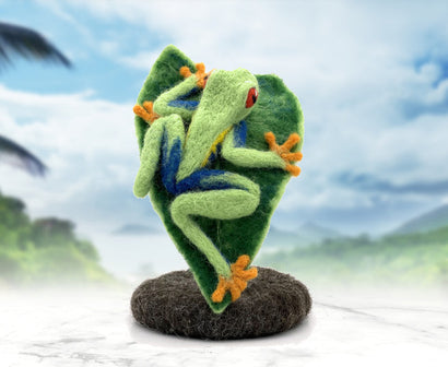 Fonzo The Frog | Needle Felting Kit