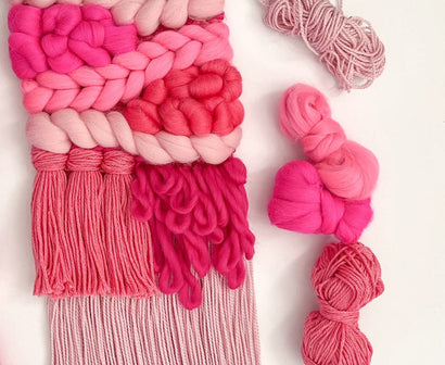 Pink Pick'N'Mix Weaver's Collection | Weaving Kit