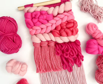 Pink Pick'N'Mix Weaver's Collection | Weaving Kit
