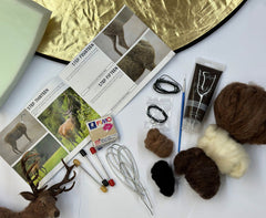 Skylar The Stag | Artisan Needle Felting Kit