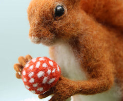 Solly The Squirrel | Needle Felting Kit