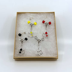 Handcrafted Wine Glass Charms Set by CC&A Designs