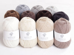 120 Ashford DK Yarn Coffee