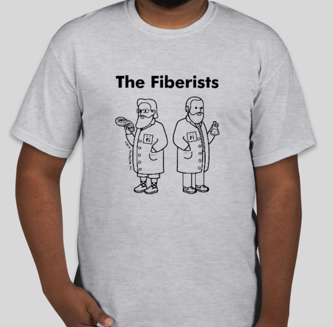 T-Shirt - The Fiberists - Gray