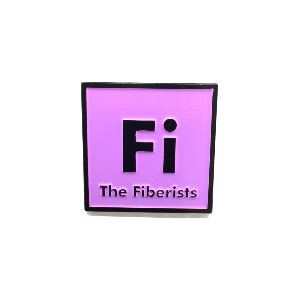 1.25" Fiberists Pin Purple