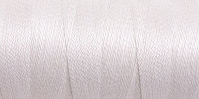 101 Mercerised Cotton 5/2 Bleached White - 200gm cone