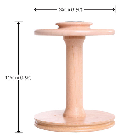 Sliding Hook Flyer Bobbin 90mm Double drive Natural